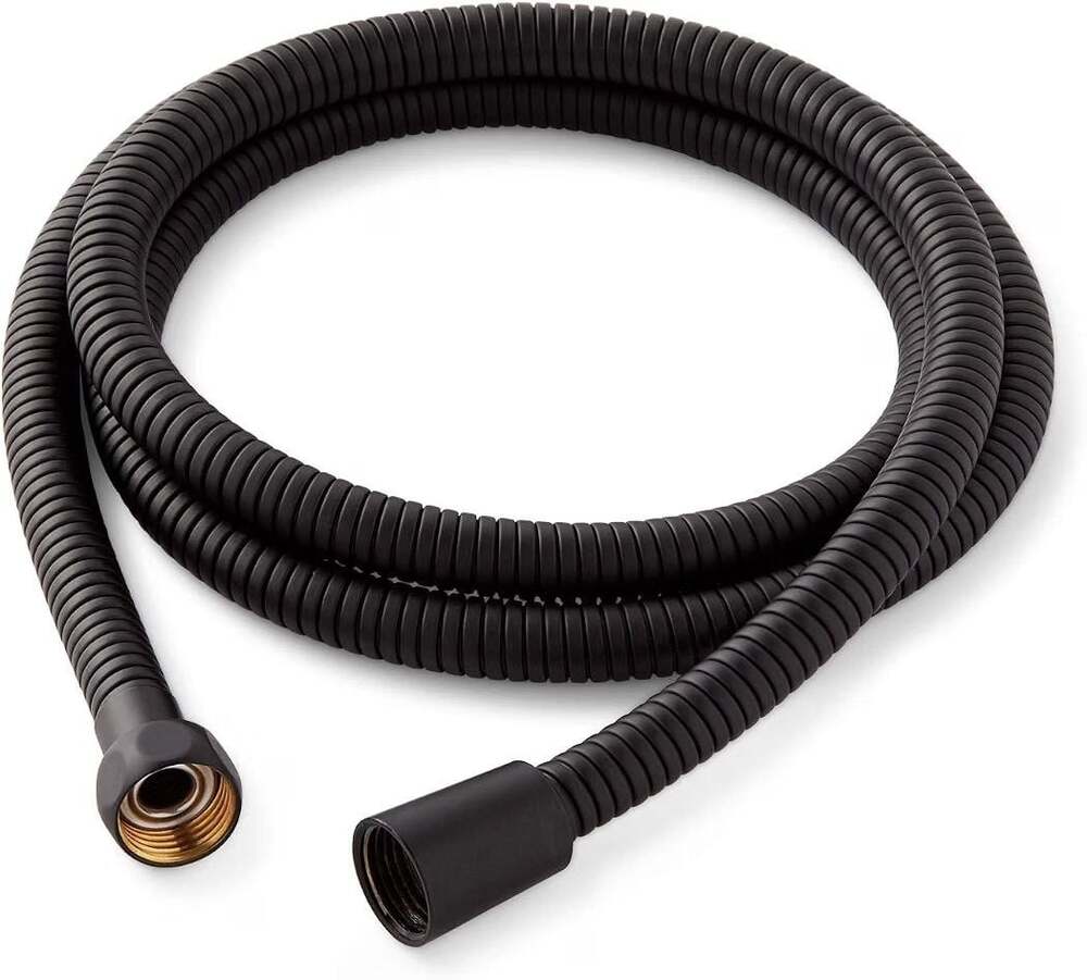 Signature Hardware Shower Hose Matte Black SHH1010MB